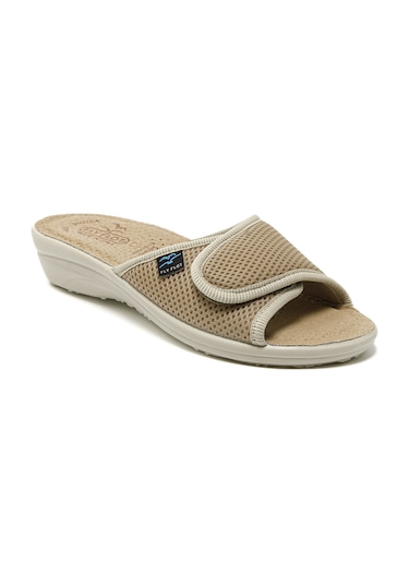 Terlik Kadın Diğer T4 413 Fe Fly Flot Slipper 6009-beige Bej