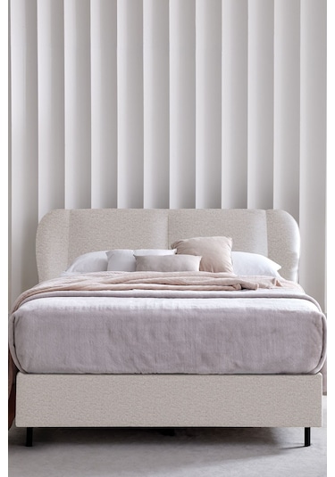 Yataş Marlin 2'li Baza, Başlık Set - Krem 140x190 Cm