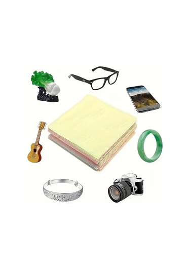 Willowhaven 50 Adet Mikrofiber Temizlik Bezi Çizilmesiz Lifsiz Kalıntı Bırakmaz Yüksek Emici