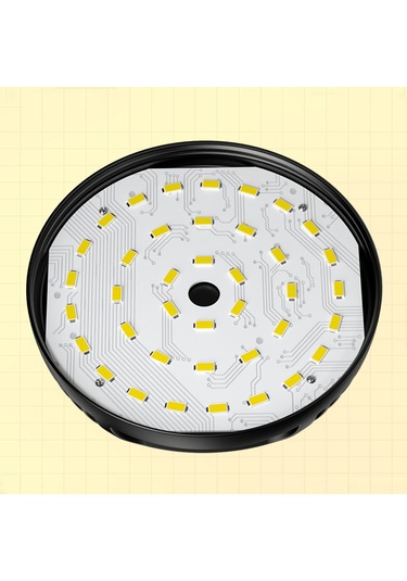 Suofeng Küçük Boy Siyah Led Kamp Feneri, Taşınabilir Çadır Işığı, Type-c Şarjlı, 3 Işık Modu Zayıf-acı-sos , Dış Mekan Kullanıma Uygun Çok Renkli