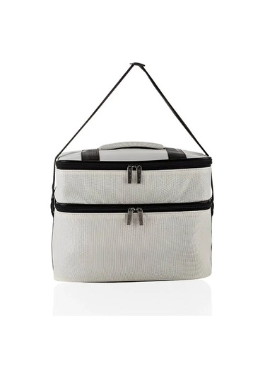 Ns Reliable Kamp Piknik Termal Soğutucu Yalıtımlı Buzluk Termos Çanta - 960 Krem