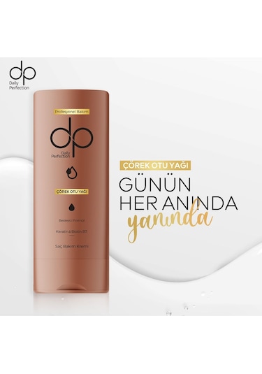 Dp Daily Perfection Saç Bakım Kremi Çörek Otu Yağı 350 ML
