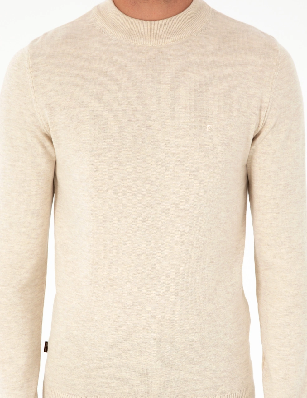 Pierre Cardin Erkek Krem Melanj Kazak /triko 50296564-vr159 Krem Melanj