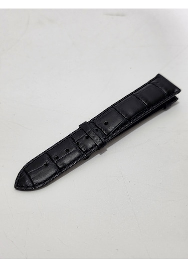 Tissot Uyumlu Croco Baskı Deri Saat Kordonu 19mm Çok Renkli