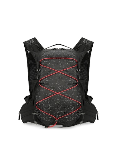 Vanaheimr Hiking Necessities Sırt Çantası Hafif Su Geçirmez Kamp Siyah Siyah