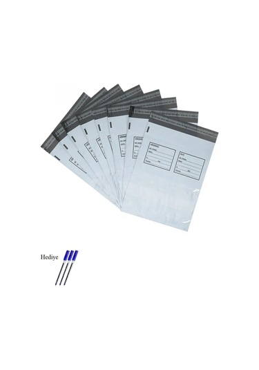 Cepli Küçük Boy Kargo Poşeti 24x30+5 Cm - 200 Adet 40+40 80 Mikron
