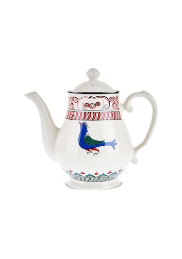 Karaca x Ömür Akkor İznik Kuş Demlik 965 ml
