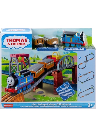 Thomas ve Arkadaşları - 3ü1 Arada Kargo Macerası Oyun Seti