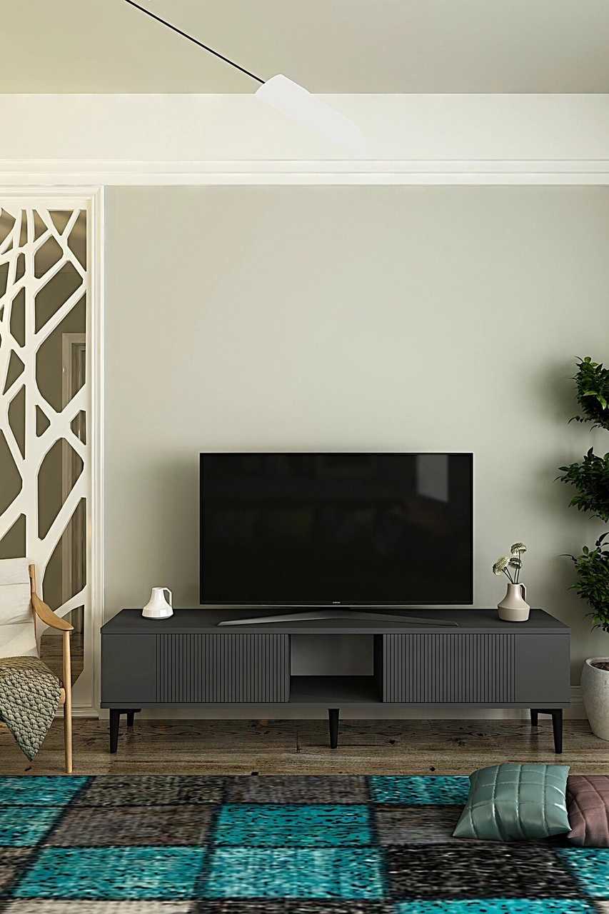 Tsa1502a - Corsatv150 Tv Stand, Tv Sehpası Antrasit 150cm Antrasit