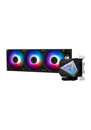 Msı Mag Corelıquıd I360 360mm Lga 1851 15.nesil & Am5 Argb Sıvı İşlemci Soğutucusu Siyah