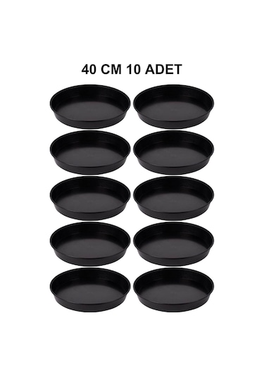 Grow Wizard Yuvarlak Saksı Altlığı 40 Cm 10 Adet