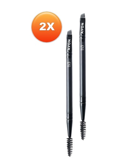 Avon Çift Taraflı Kaş Fırçası İkili Set