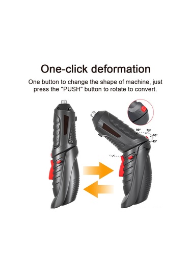 Symbee "3.6v Şarjlı Çok Fonksiyonlu Vidalama Seti - 25 Parça, Led Aydınlatmalı, 250 Rpm, 3.5nm Tork"