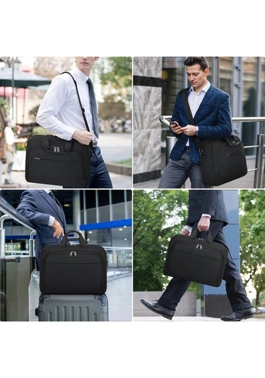 Xuweiwei Nubıly Erkek 15.6 Inç Yüksek Kaliteli Siyah Nylon Dizüstü Bilgisayar Çantası "value":"mavi"