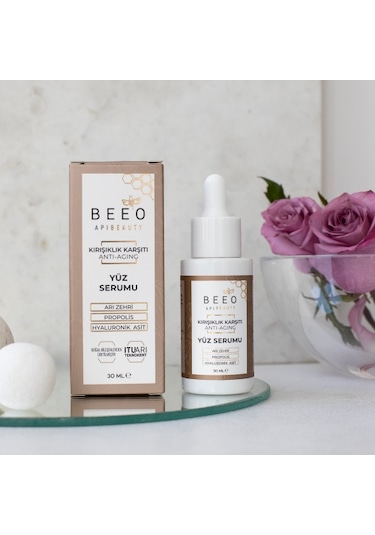 Beeo Apibeauty Arı Zehirli Propolisli Anti-Aging Yüz Bakım Serumu 30 ML