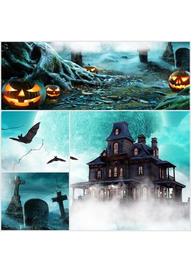 Youtek 2.1x1.5m Kadife Fotoğraf Arka Planı, Halloween Temalı, Yıkabilir Yeniden Kullanılabilir, Işık Yansıtmaz, Portre Ve Parti Dekorasyonu Beyaz