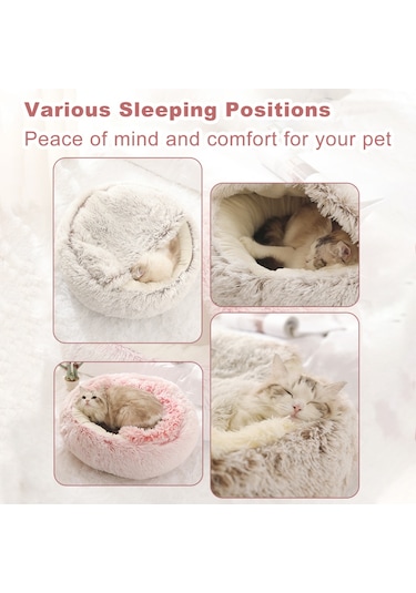 Geeroyoo Yumuşak Sıcak Kedi Yatağı