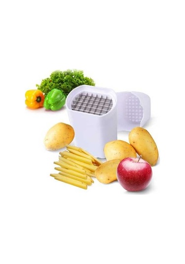 Dancemonkey Cbtx Mutfak Gereçleri Patates Dilimleme Makinesi Beyaz Beyaz