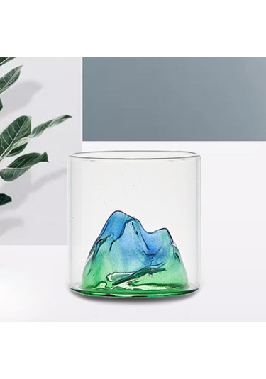 Suntek Magideal Yaratıcı Dağ Tarzı Şarap Cam Çay Dik tepeler