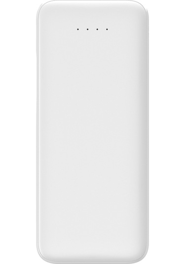 Thin 5b Slim Ultra İnce 5000mah Powerbank Taşınabilir Şarj Cijhazı Type-c / Usb / Total Output 2.1a Max Beyaz BEYAZ