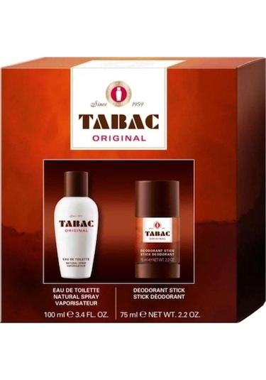 Tabac Orginal Erkek Parfüm EDT 100 ML + Stick Deodorant 75 ML