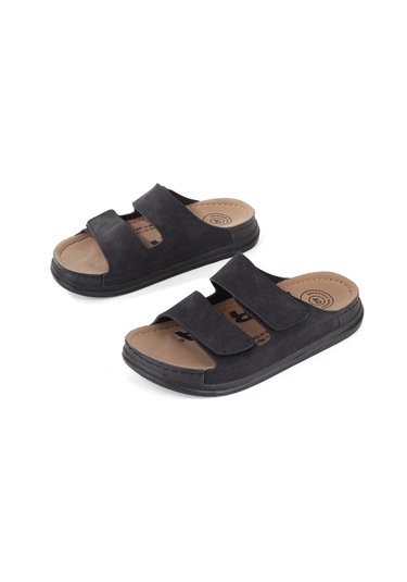 Vojo Ironside Cırtlı Hastane Deniz Havuz Plaj Erkek Terlik 267800001861 01 Siyah Siyah