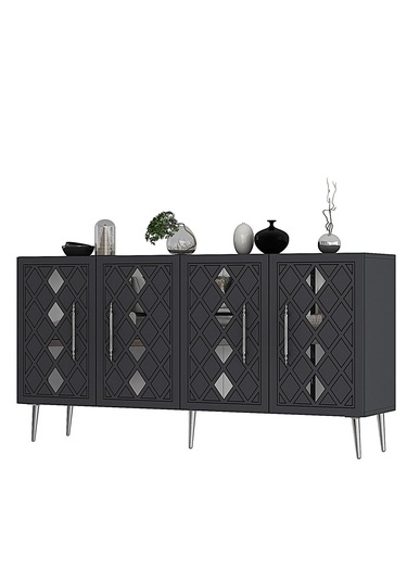 Domect Kb150 Konsol Antrasit-gümüş