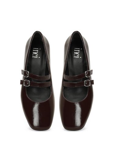 İnci Incı Tan 5pr Bordo Kadın Babet 000000000102041960 Bordo