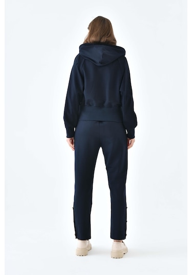 Ftz Women Kadın İki İp Düğme Detaylı Takım Lacivert 30640-lacivert Lacivert