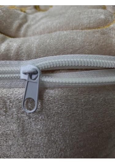 Rumeli Vizon Üzeri Goldnakışlı Çeyizlik 3'lü Hurç Seti, Düğün Nişan, Söz, Bohça, Gelin, Damat, Hurcu Krem