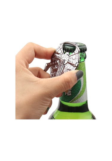Schulzz Metal Star Wars Space Ship Şişe Kapak Açacağı Gri