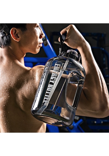 Sporcu Su Matarası 2500 Ml Siyah