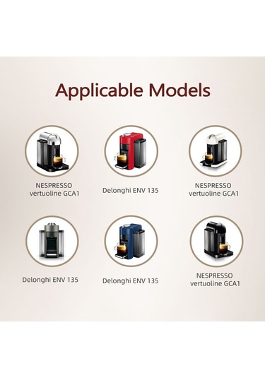 Jeemson Nespresso U Citiz Pixie Uyumlu 3.5g Kapasiteli Paslanmaz Çelik Tekrarlı Kullanım Kahve Kapsülü Filtre Bardak Hxnes-5 Diğer