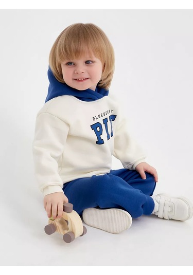 Sima-lend & Kroska A Kapüşonlu Bebek Sweatsh 219088400 Sütlü