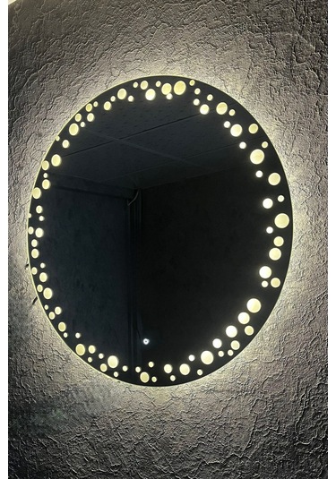 Arif Gün Işığı Ledli 55 x 55 Yuvarlak Model:55-G Dekoratif Ayna Günışığı