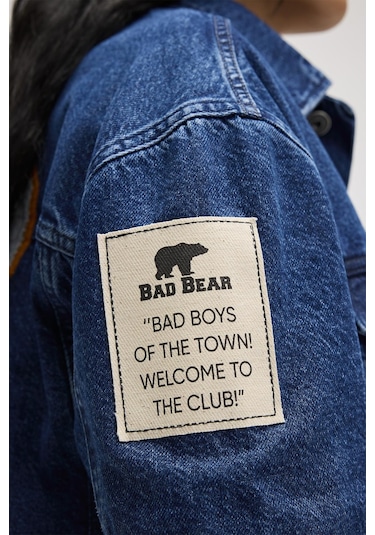 Adelina Koyu Mavi Kadın Denim Ceket-indigo İndigo