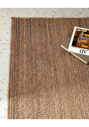 Madame Coco Melanee Halı - Bej/siyah- 80x150 Cm 8684427041987 Çok Renkli