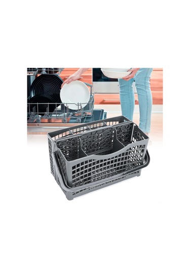 Shineyee Maytag/lg/whirlpool Uyumlu, 7 Bölmeli, Büyük Kapasiteli, Dayanıklı Abs Malzeme, Yemeklik Çelik Sepeti - Yemekhane Gereçlerini Kolayca Saklayın Diğer