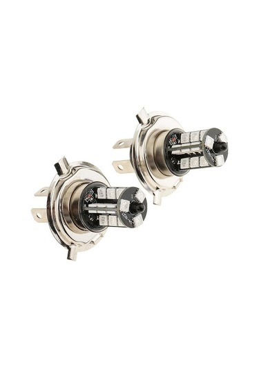 Dianziye H4 Tipi Rgb Led Fari Seti - 27smd Işıklı, Kumandalı Ve Çarpıcı Renkli, 2 Adet Fari + Kumanda Dahil