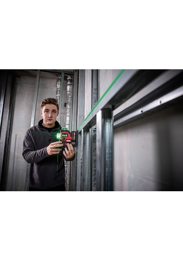 Alc 3/360-g/r 10.8 Alıcı Modlu 360 Derece Çapraz Çizgili Yeşil Işıklı