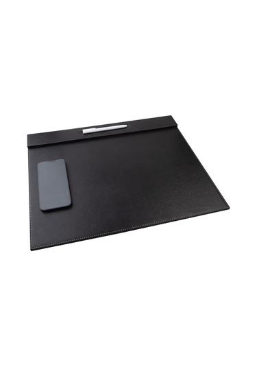 Sümen Masaüstü Tekli Toplantı Odası,otel Odası Ve Resepsiyon Sümeni Desk Pad Vegan 35x45 Cm.,siyah