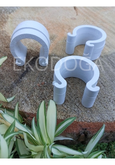 Sera Klipsi 27'lik 100 Adet Sera Naylonu Tutucu Mandal Klips