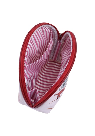 Biggdesign Cats Deri Makyaj Çantası