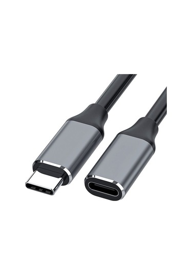 Flybuy Usb-c Erkek - Usb-c Dişi Adaptör, 25 Cm Kablo Uzunluğu