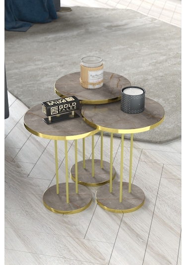 Zigon Sehpa Terra Gold Gordion