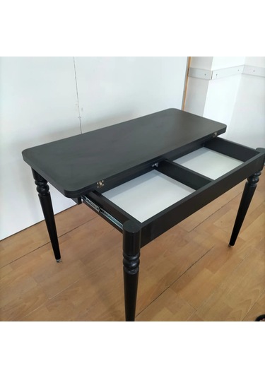 110 X 45 Katlanır Masa Siyah