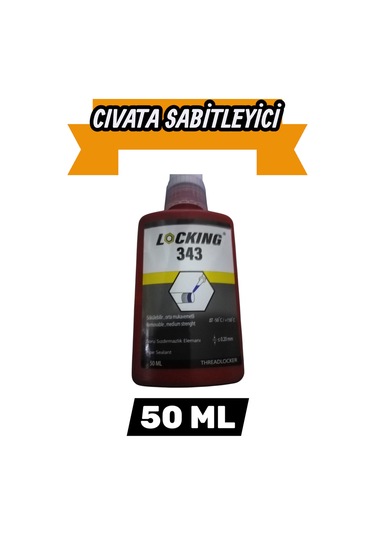 Locking Civata Sabitleyici 343 Cıvata 50 Ml