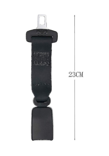 Geeksen Emniyet Kemerleri 2 Paket Evrensel Araba Emniyet Kemeri Uzatıcısı Ayarlanabilir Emniyet Kemeri Uzatma Kayışı 23cm