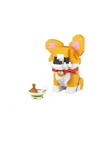 8605 Loz Corgi Köpek 160 Parça Blok Oyuncak
