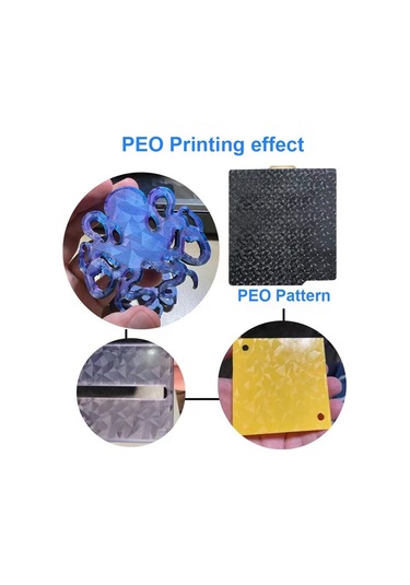 Leasetake Bambu-lab X1/x1c/x1e/p1p/p1s/a1 İçin 3d Yazıcı Peo Peı Yapı Plakası, 257x257mm Çift Taraflı Peo+peı Yaylı Çelik Plaka